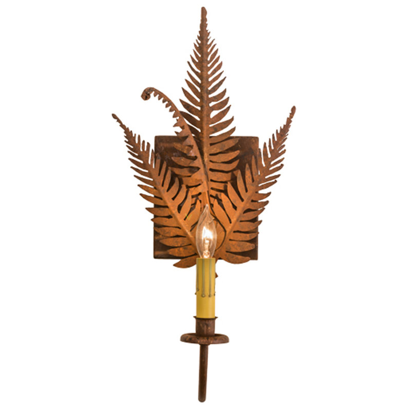 Fern 1 - Light Candle Wall Light
