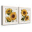 Tournesol d'été I - ensemble de 2 peintures-1646242990-1646242985-1722211482