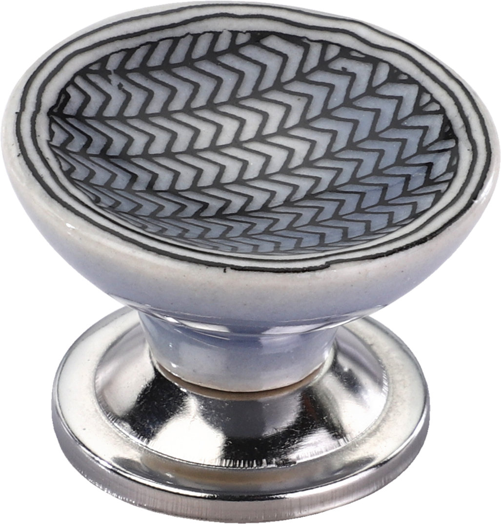Mascot Hardware Conical Cabinet Knob, Ceramic Knob, Cabinet Knob ...