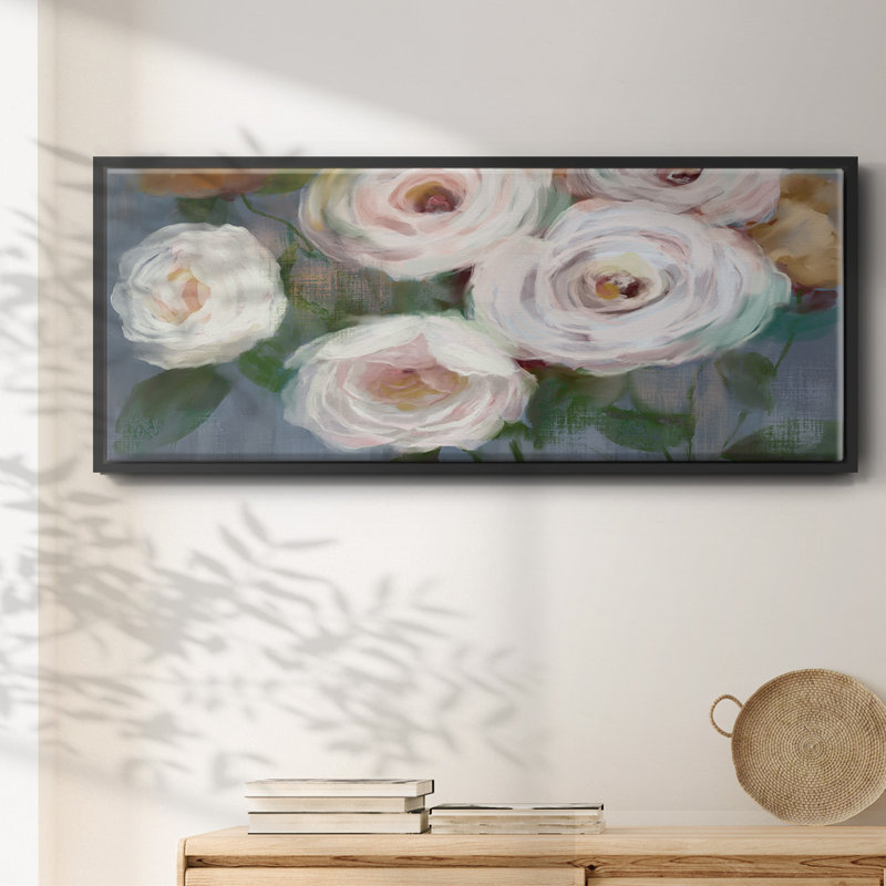 Magical Bouquet- Framed Canvas, 24" H x 60" W