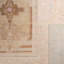 Tapis crème / bleu Damaiah-88037013
