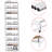 Stackable Shoe Rack For Entryway, Hallway, And Closet - Space-Saving Storage And Organization Solution-264265226
