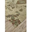 Wool Floral Area Rug in Green-1102695350