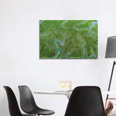 Nature's Patterns II by Adam Burton - Wrapped Canvas Print