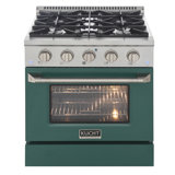 Pro-Style 30 in. 4.2 cu. ft. 4-Burner Freestanding Gas Range with Convection Oven