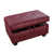 Red Faux Leather