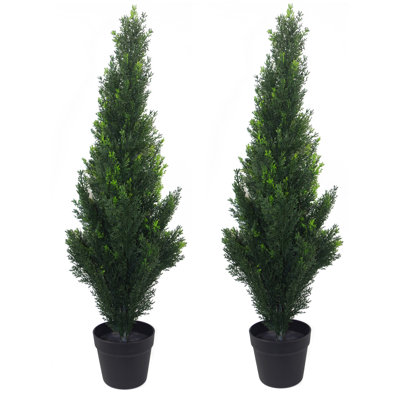 Annistyn Faux Cypress Tree in Pot