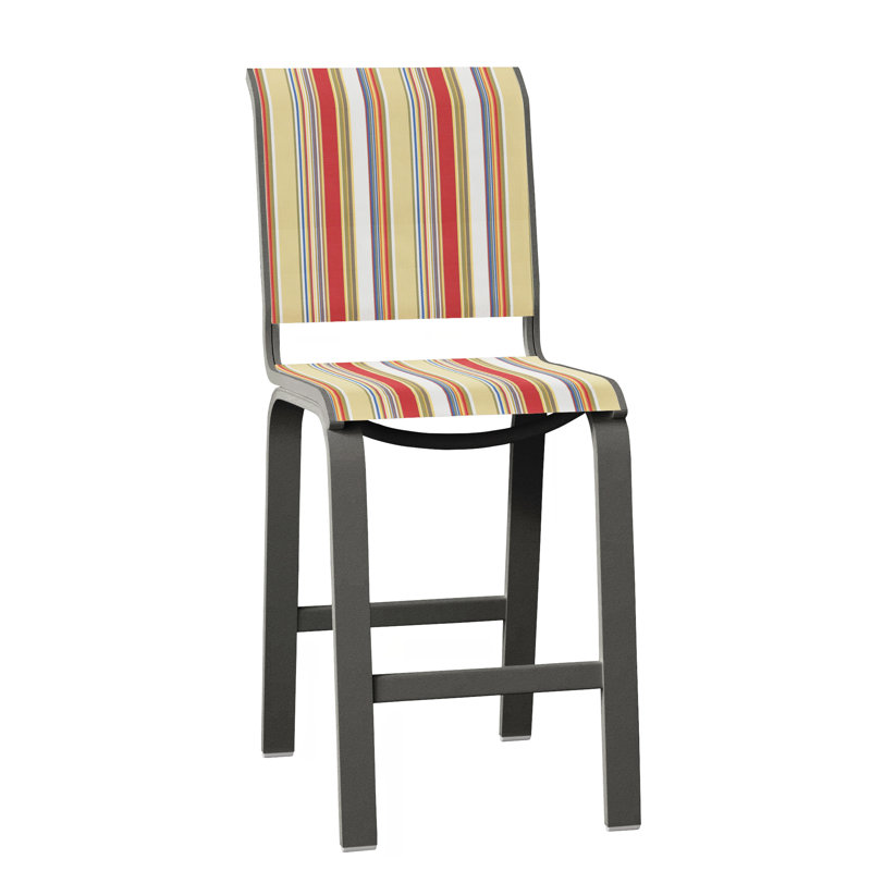 Tabouret de bar 26 po Holna, Graphite texturé, Fiesta