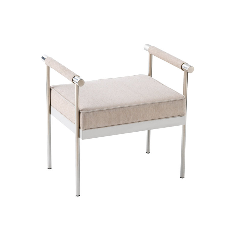  Denise Cream Boucle Bench