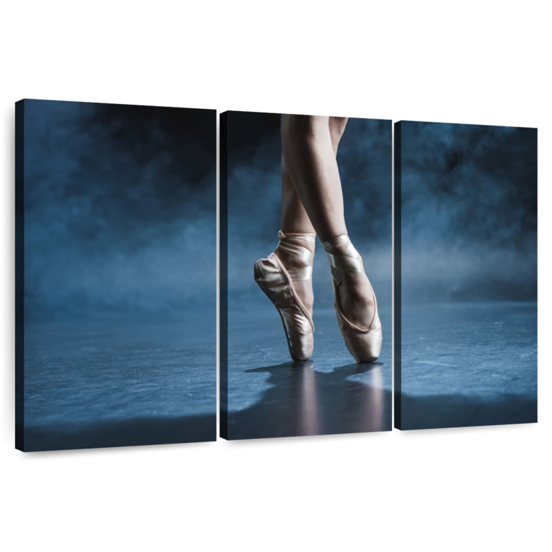 Enn Ballerina Pointe Pose, 24" H x 38" W