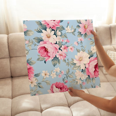 Floral Flower Dreams Pattern VII Unframed Art Print