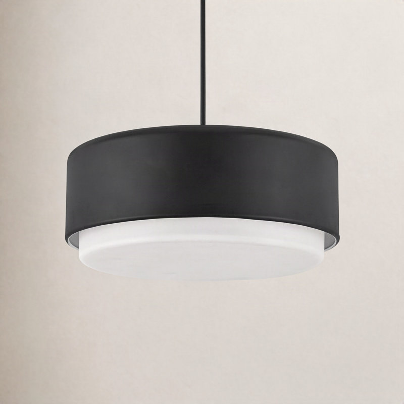 Cedricmedium Flush Mount, Black