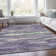 Premium Machine Washable Prisco Purple Rug