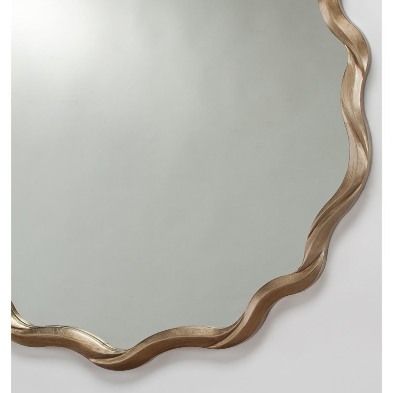 Flat Engineered Wood Wall Mirror