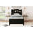 Twin Size Wooden Led Platform Bed With Trundle, With Storage Headboard, With Drawers-2076392680