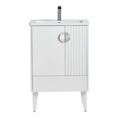 Ensemble de meuble-lavabo simple 24 po Saimah