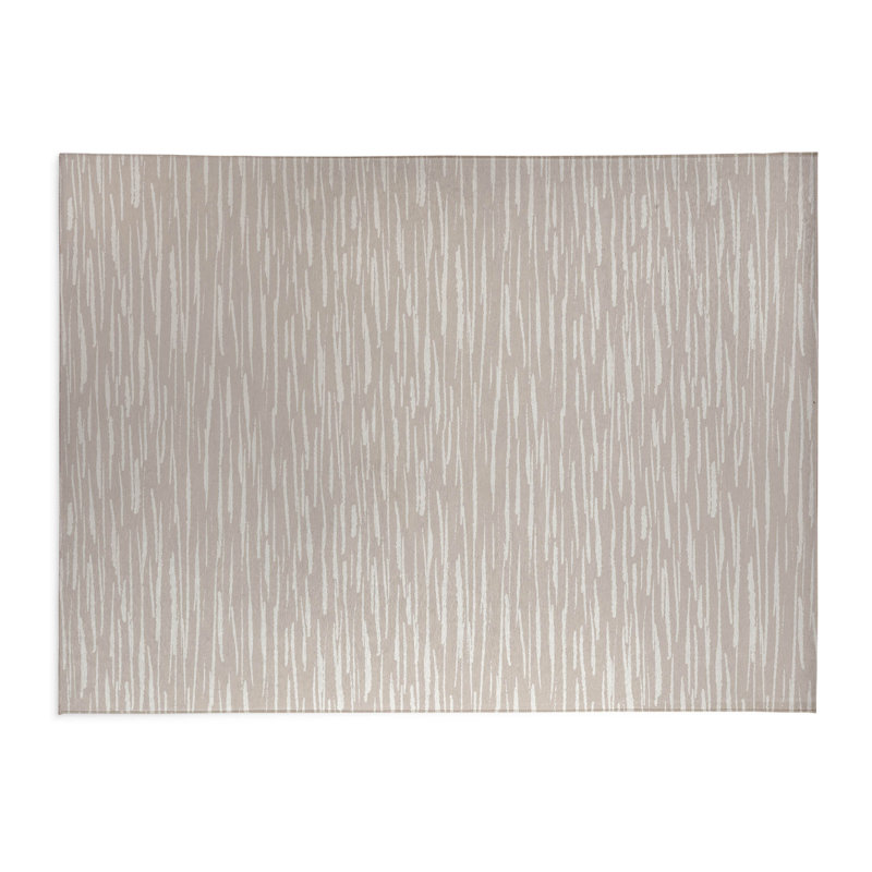Tapis de bureau léger Spectrum Strands, L 7 pi x L 5 pi, Taupe