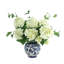 Hydrangea Floral Arrangement In A Decorative Ceramic Vase-586936864-586936865