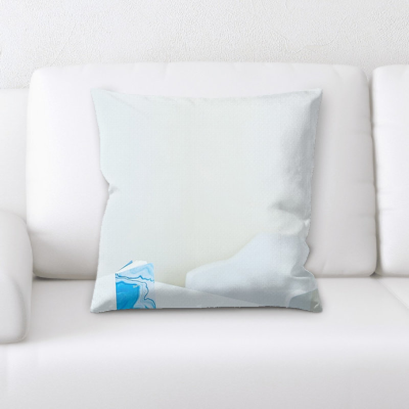 Minimalism Microsuede Reversible Throw Pillow