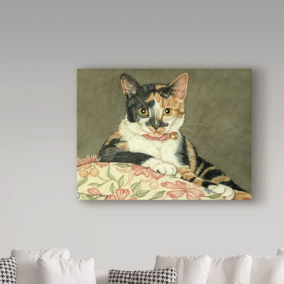Art mural sur toile tendue - «Jan Princess», décoration murale pour salon, chambre à coucher ou bureau - 18 x 24