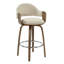 Swivel Upholstered Counter Stool-114210799