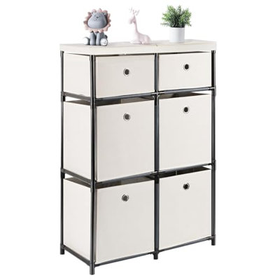 Rangement à tiroirs, armoire étroite avec tiroirs, tour verticale peu encombrante pour placard, salle de bain, bureau, chambre à coucher