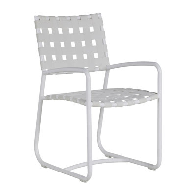Catalina Arm Chair - Chalk With White Strap