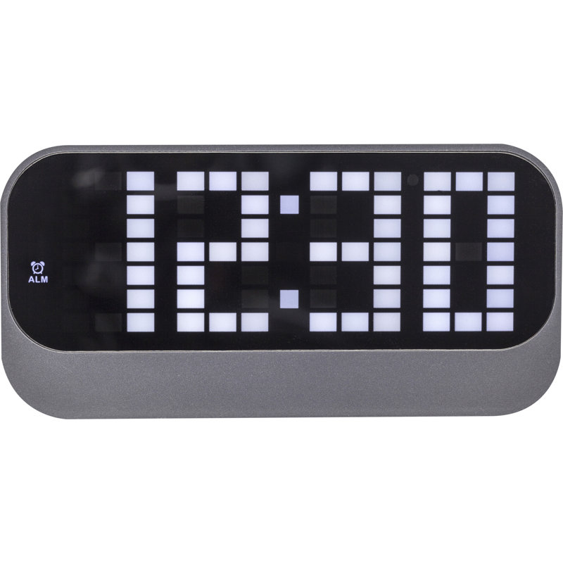 Digital Tabletop Clock with Alarm, Red