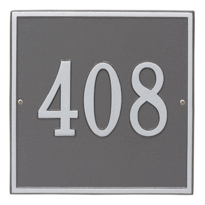 1-Line Wall Address Plaque