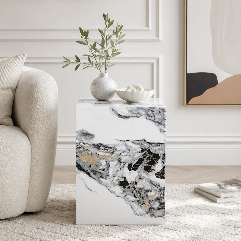Table de bout Modern, Blanc