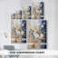 FLORAL Series CCCCXXVI - Toile tendue avec châssis de qualité supérieure - Prêt à être accroché-2111030755