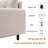 Marsean Fabric 70.86'' Reception Upholstered Arm Loveseat Linen Living Room Sofa with Storage Pockets