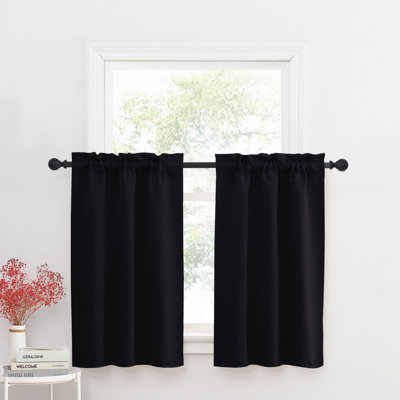 Polyester Blackout Rod Pocket Valance