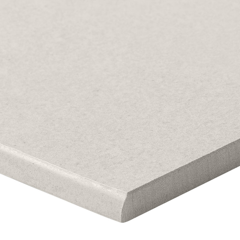 Fordham 3x24 Matte Porcelain Floor and Wall Bullnose Tile, White