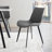 Josman Faux Leather Upholstered Dining Chair with Steel Legs-215142799-245016043