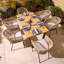 Rowlinson Oslo 6 Seat Dining Set-112258169