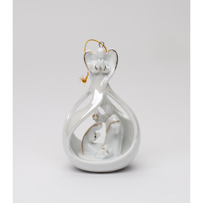 Figurine décorative suspendue ange gardien