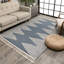 Loop-De-Loop Geometric Synthetic Area Rug-45293425