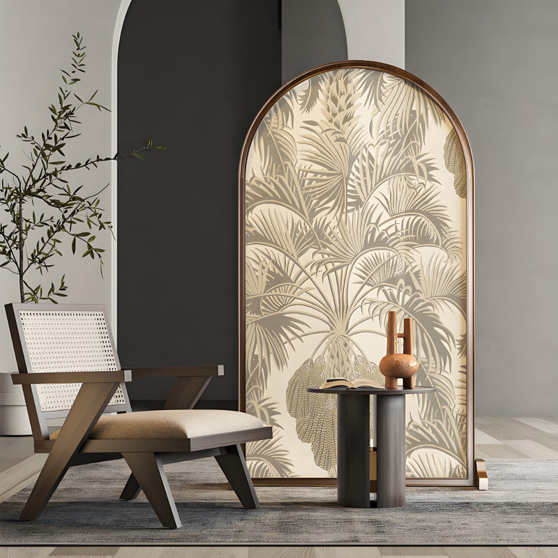 Dekoda, Vert/beige/brun clair, H 70,87 po x l 47,24 po x P 1,57 po