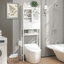 Rangement autoportant au-dessus de la toilette-88887332