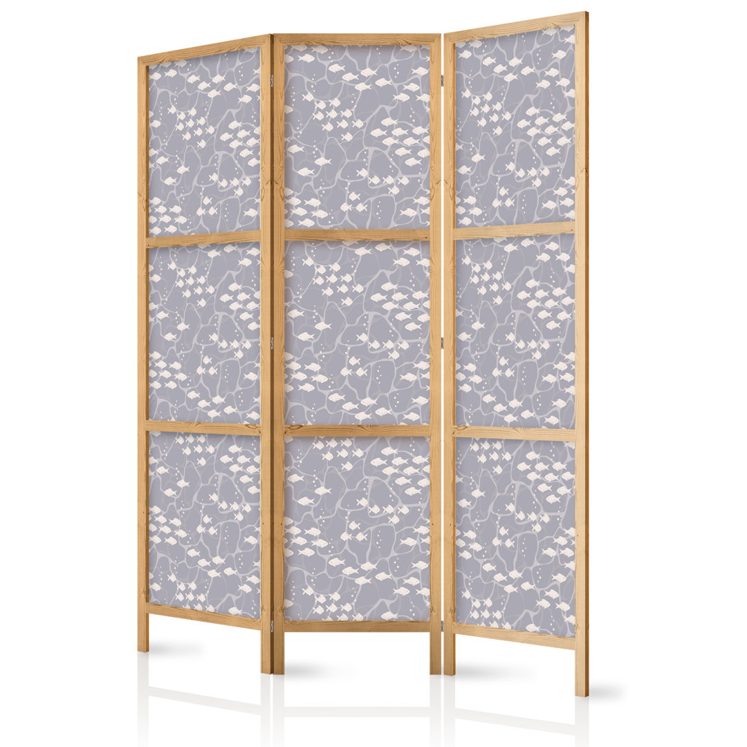 Solid Wood Folding Room Divider