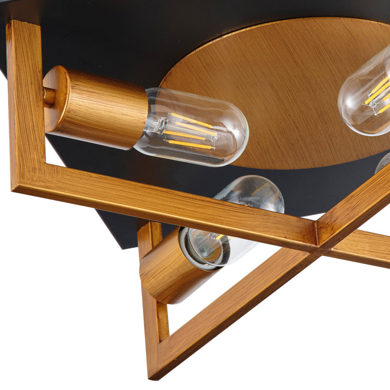 Plafonnier encastré à intensité variable 4 lumières Immingam