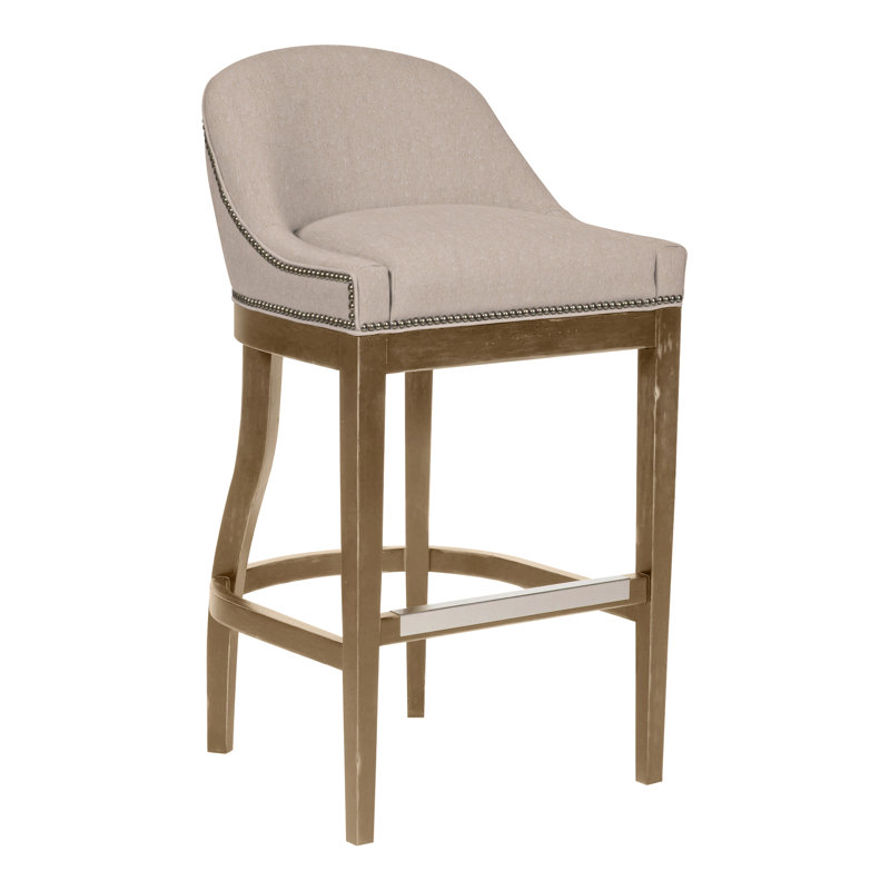 Tabouret de bar 40 po Vanguard Calloway, Jiggles fauves, Hampton