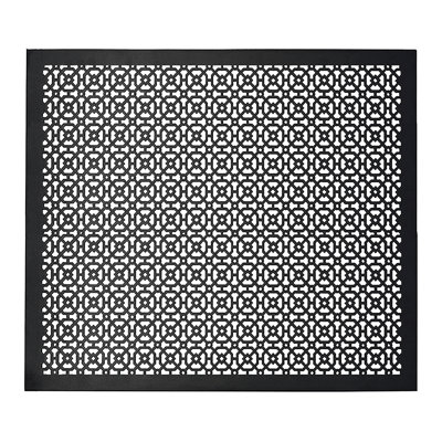  Ouverture de conduit AIR RETOUR 24 po x 30 po | Grille d'air lourde en fonte d'aluminium (26 po x 32 po au total) | Thermolaqué