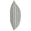 Coussin décoratif 14 "x 26" Lake, gris et blanc