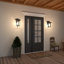Applique murale en acier Lann