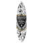 Champagne Surfboard Lux Acrylic by Oliver Gal