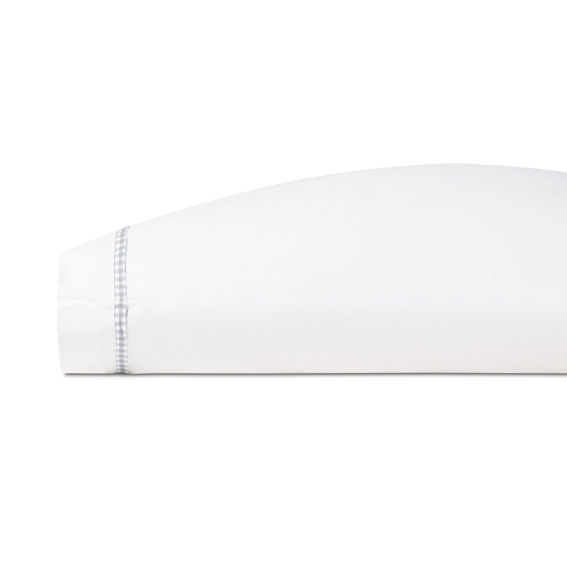 Malaya Egyptian Cotton Percale, Haze, Queen Pillowcase