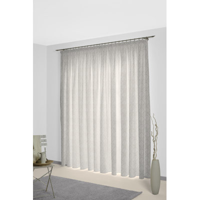 Abha Room Darkening Curtains Single Panel