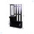 Combination Model Gate Cabinet With Shoe Cabinet+Hang Shelf+ Mirror-1704028213